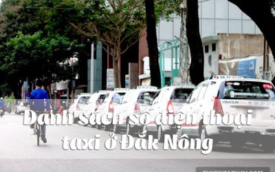 Danh bạ các hãng taxi cả nước 7 Taxi Đắk Nông: Danh bạ số điện thoại các hãng taxi ở Đắk Nông