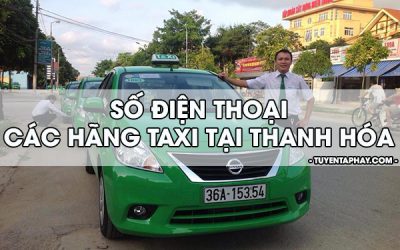 Danh bạ các hãng taxi cả nước 8 Taxi Thanh Hóa: Số điện thoại các hãng taxi ở Thanh Hoá