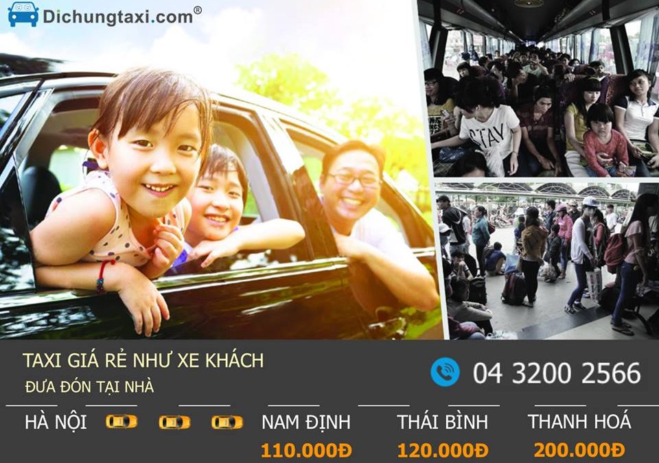 Dịch vụ Đi chung Taxi đường dài hàng ngày
