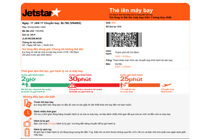 check in online Jetstar - hinh 2