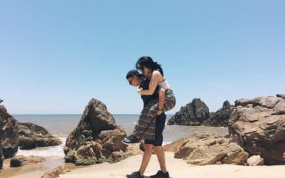 Bãi biển Đá Nhảy Quảng Bình