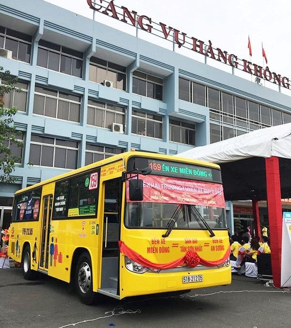 Xe buýt 159: Bến xe Miền Đông – Sân bay – Bến xe An Sương