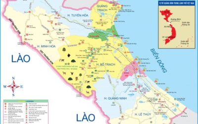 Bản đồ Du lịch Quảng Bình mới nhất