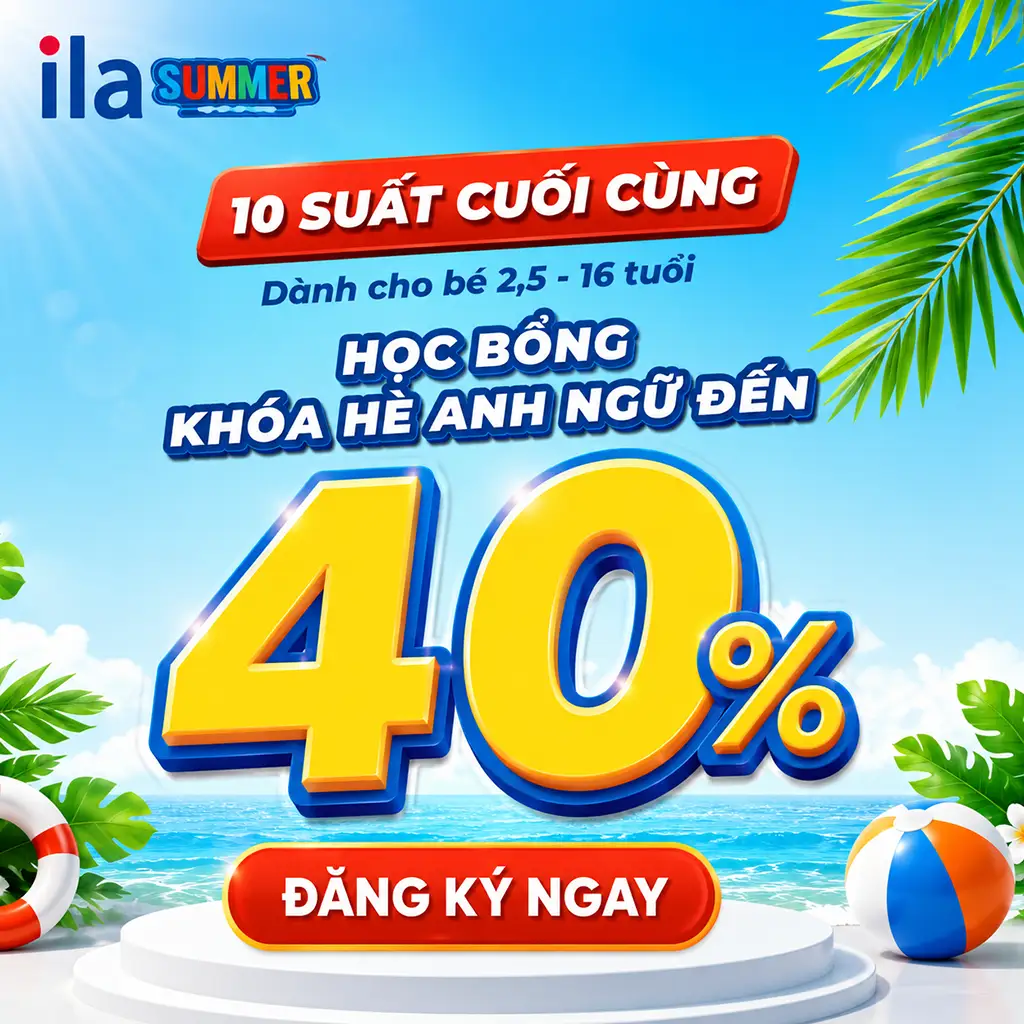 ưu đãi xuất học bỏng hè cùng ILA - banner 02