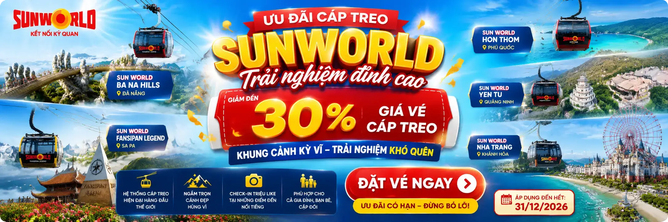 Ưu Đãi vé cáp treo Sunworld - bn 0